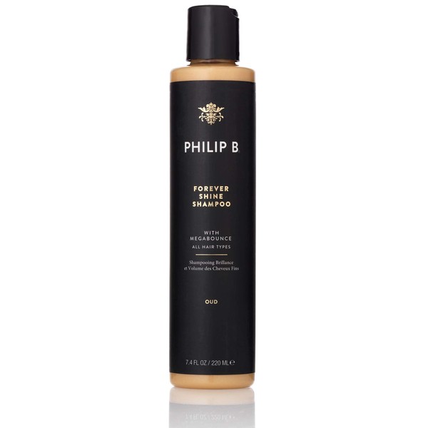PHILIP B Forever Shine Shampoo 7.4 oz. (178 ml) | Revives, Defines and De-Frizzes, Uplifting Body and Fullness