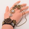 BLESSUME Steampunk Lace Bracelet with Finger Ring