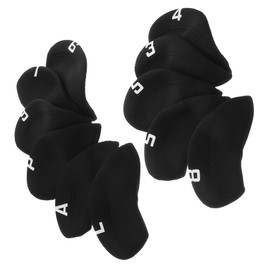OHPHCALL Protective Golf Club Covers 11pcs Neoprene Head Covers for Driver Putter Lady Men Funny Fashion Golf Club Accessories