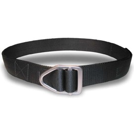 Bison Designs Heavy Duty Belt Gunmetal/Black, SMALL