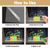 Led Note Board Acrylic Drawing Dry Erase Boards with 7