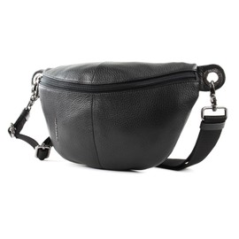 Mandarina Duck Damen Mellow Leather Umhängetasche, Schwarz, 30x16x10 (L x H W) EU