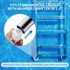 4-Pack Pool Ladder Bumpers,Pool Step Rubber End Caps for 1.10"