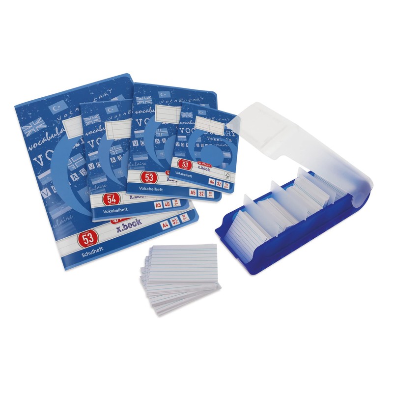 Herlitz 10777670 Vocabulary Book A5 Line Style 54 40 Sheets