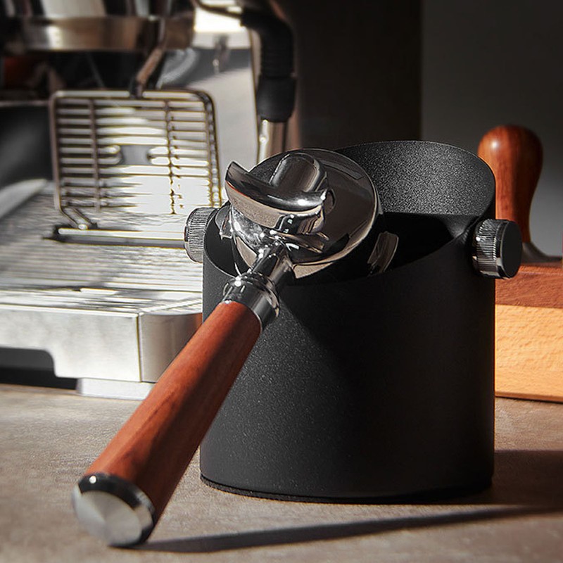 Stainless Steel Coffee Grounds Knock Box Coffee Knock Box with