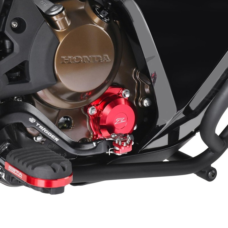 ZETA Oil Filter Cover Red ZE90-1023