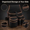 Multifunctional Tool Storage Belt Pouch – Hands-Free Organizer for Electricians,
