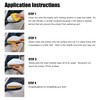 SINGARO Car Rear View Mirror Stickers Decor Car Body Sticker