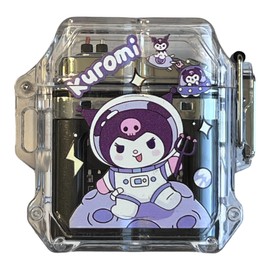 NIVEK Kulomi Transparent USB Charging Lighter Double Arc Waterproof Rechargeable Light Up Kitty Cat Melody Japanese Kawaii (Astronaut Kulomi)