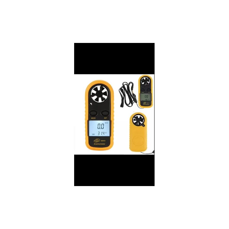 Anemómetro Digital Termómetro B-Max GM816 Medidor Portátil de Viento