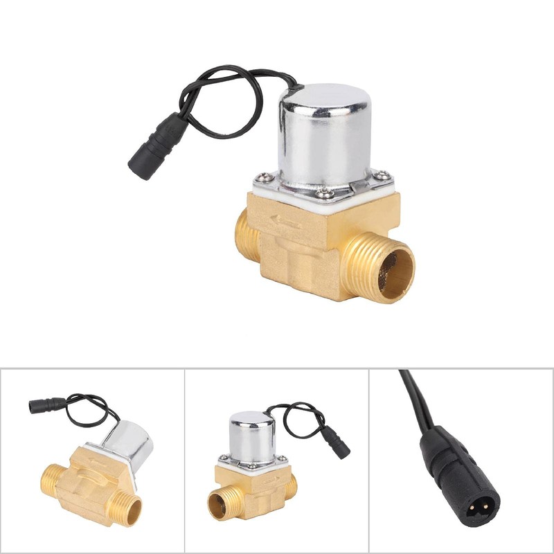 Jacksking Solenoid Valve, Bathroom Urinal Sensor 6V Valve Water Valve