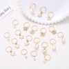 Formery Butterfly Hair Jewelry Braids Gold Star Braid Charms Pearl