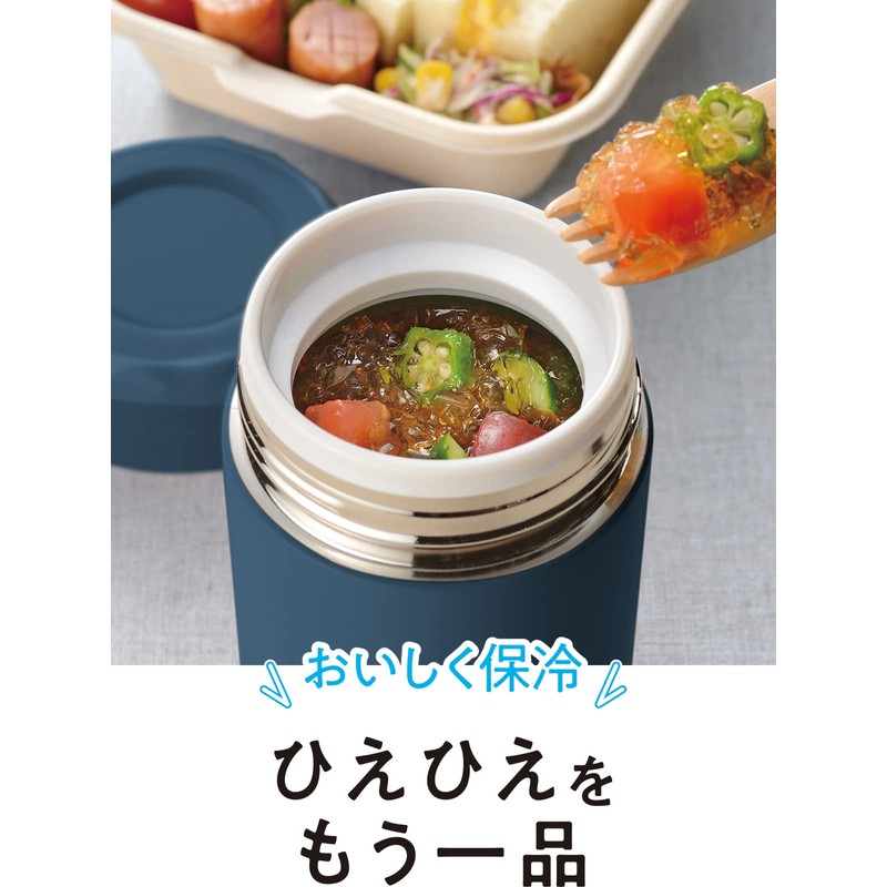 Wahei Freiz Fortec RH-1612 Bento Lunch Soup Jar, 10.1 fl