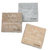 Papierservietten 3er Set Spruch VPE 20 Stück 3-lagig 33 x