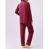 Ekouaer Womens Pajamas Set 2 Piece Button Down Sleepwear Soft