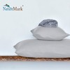 NatureMark Pack of 2 Jersey Cushion Covers, Side Sleeper Pillows,
