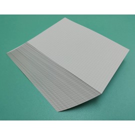 200 Sheets (400 Pages) White Paper 120g A5 14.5 x 20.5 cm Squared 5mm