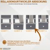 Markiso® Roller Shutter Belt Cover [Pack of 5] - Hole