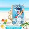 ZPSOSPZ Shark Beach Towel, Shark Swim Bath Towel, Microfiber Bath