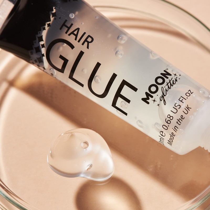Moon Glitter Hair Glue - Suitable for use with all