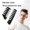 Professional Hair Styling Comb Set, Black, Wide Tooth Detangling Combs,