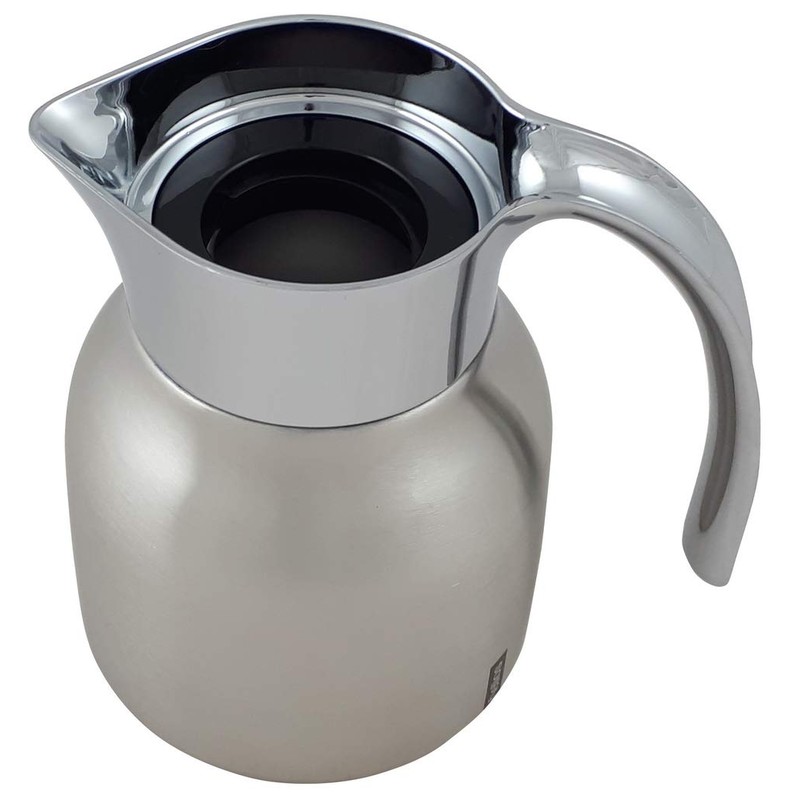 Helios Meeting Stainless Steel Vacuum Jug Matt 0.6 Litre