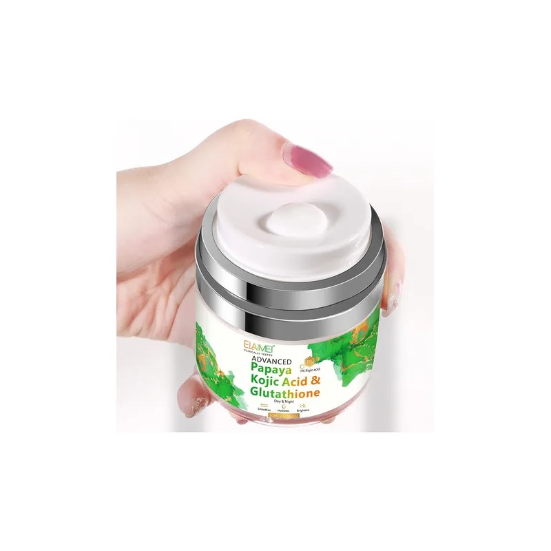 Crema Acido Kójico Nutritiva Desvanece Cicatrices Acné