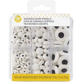 Food Items Decorations, us:one size, Assorted Candy Eyeballs Tackle Box