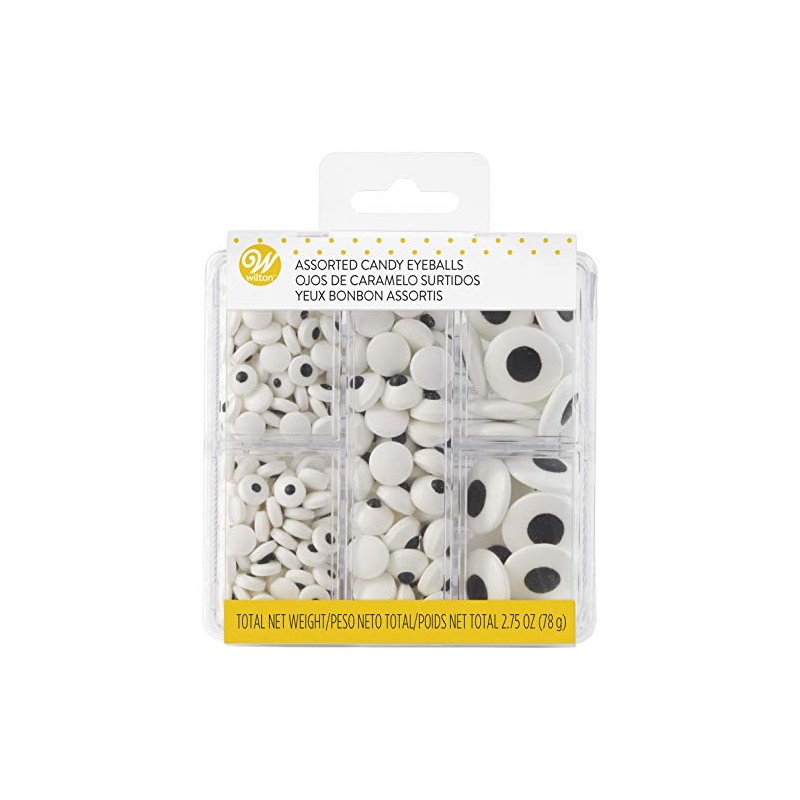 Food Items Decorations, us:one size, Assorted Candy Eyeballs Tackle Box