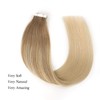 ABH AMAZINGBEAUTY HAIR Extensions Tape In Echthaar Balayage Tape in
