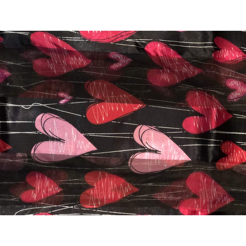 Pamper Yourself Now Red and Pink Heart Ladies Thin Pretty