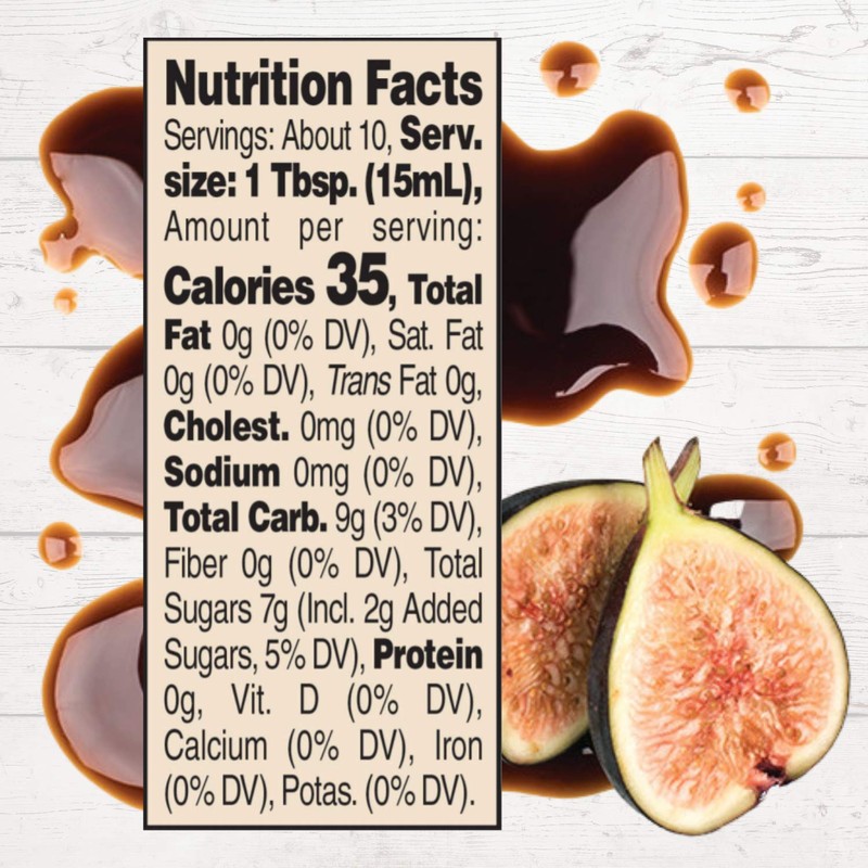 Roland Foods Fig Balsamic Vinegar Glaze of Modena, 5.07 Ounce
