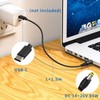 SUPERNIGHT 5,5x2,5mm DC zu Typ C USB-C Eingangskabel für Laptop