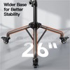 Amada Projector Stand with Wheels, Height Adjustable Rolling Stand with