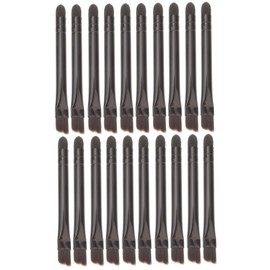 Baluue 20pcs Double Ended Eyeshadow Sponge Makeup Brush for Women and Applicators Compact for Travel and Daily Use for Eyeshadow Eyebrow and Lip Makeup