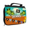 Kulturbeutel mit Namen Denny und Piraten-Motiv für Jungen | Kulturtasche