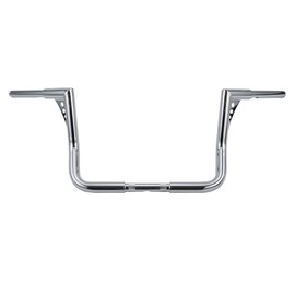 TCMT Chrome 12" Rise Ape Hanger 1.25" Handlebar Fits For Harley CVO Road Glide Street Glide Tri Glide Electra Glide Road King Dressers Baggers 1982-2023