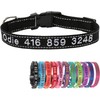 Collar de Perro Nylon Reflectante con Nombre Personalizado Collar Perro