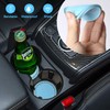 OUZORP Car Cup Coasters Blue 2 Pack with Push Start