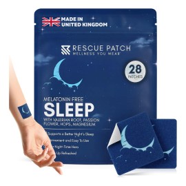 Rescue Patch Parches Dormir Melatonina Unid