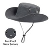INOGIH Beach Sun Hat for Men UPF 50+ Wide Brim