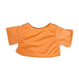 Orange T-Shirt Teddy Bear Clothes Fits Most 14"-18" Build-a-Bear and Make Your Own Stuffed Animals