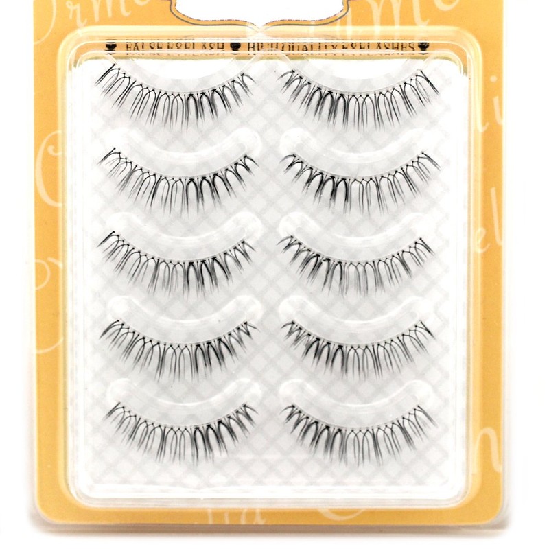 Musegetes Handmade Natural False Eyelashes MEN0003