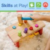 Melissa & Doug Deluxe Pounding Bench Wooden Preschool Learning Toy