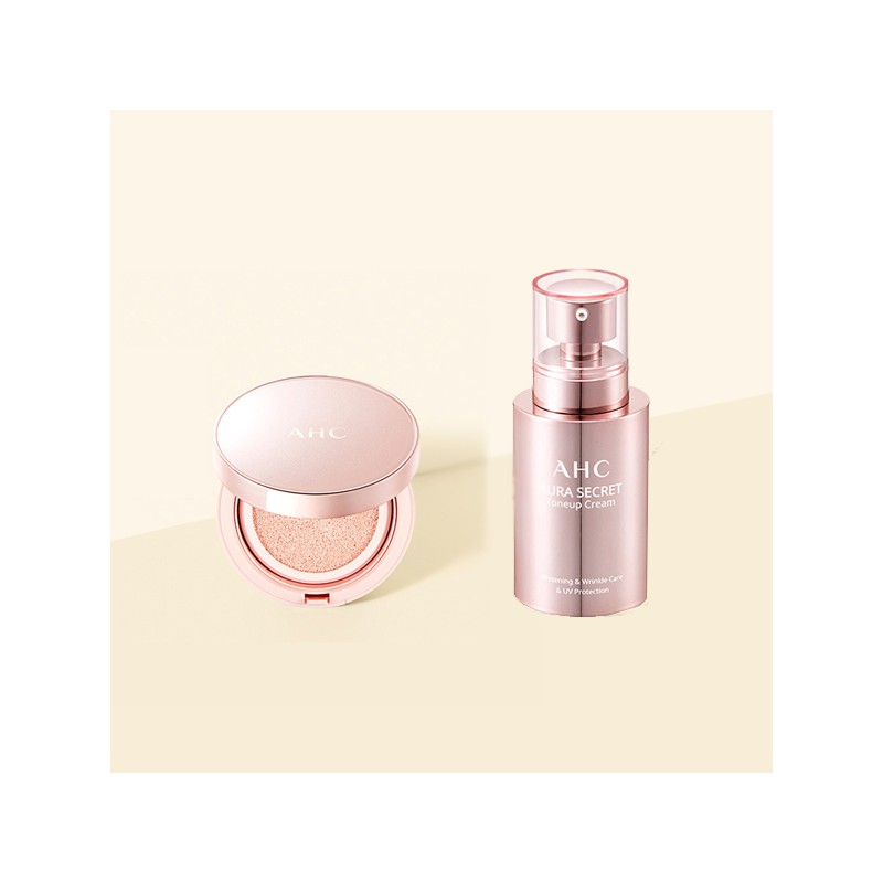 AHC Pink Aura Secret Tone-Up Cream 50g Skin Tone Correction