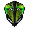 RED DRAGON Airwing Unique Moulded Peter Wright Snakebite Green Standard
