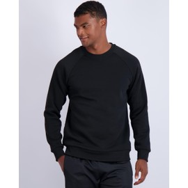 3 Pack: Men's Sweatshirts Fleece Long Sleeve Mens Crewneck Pullover Sweatshirt Sweater Soft Plush Active Breathable Athletic Men Workout Wicking Casual Warm Winter Running Work Crew Neck- Set 7, L