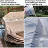 UCEDER Waterproof Hot Tub Cover 170G Polyethylene Spa Cover and