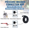 Tool Daily Pressure Washer Adapter Set, Quick Connect Kit, M22