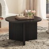 Luoxiao Coffee Table for Small Space, Minimalist Modern Table for